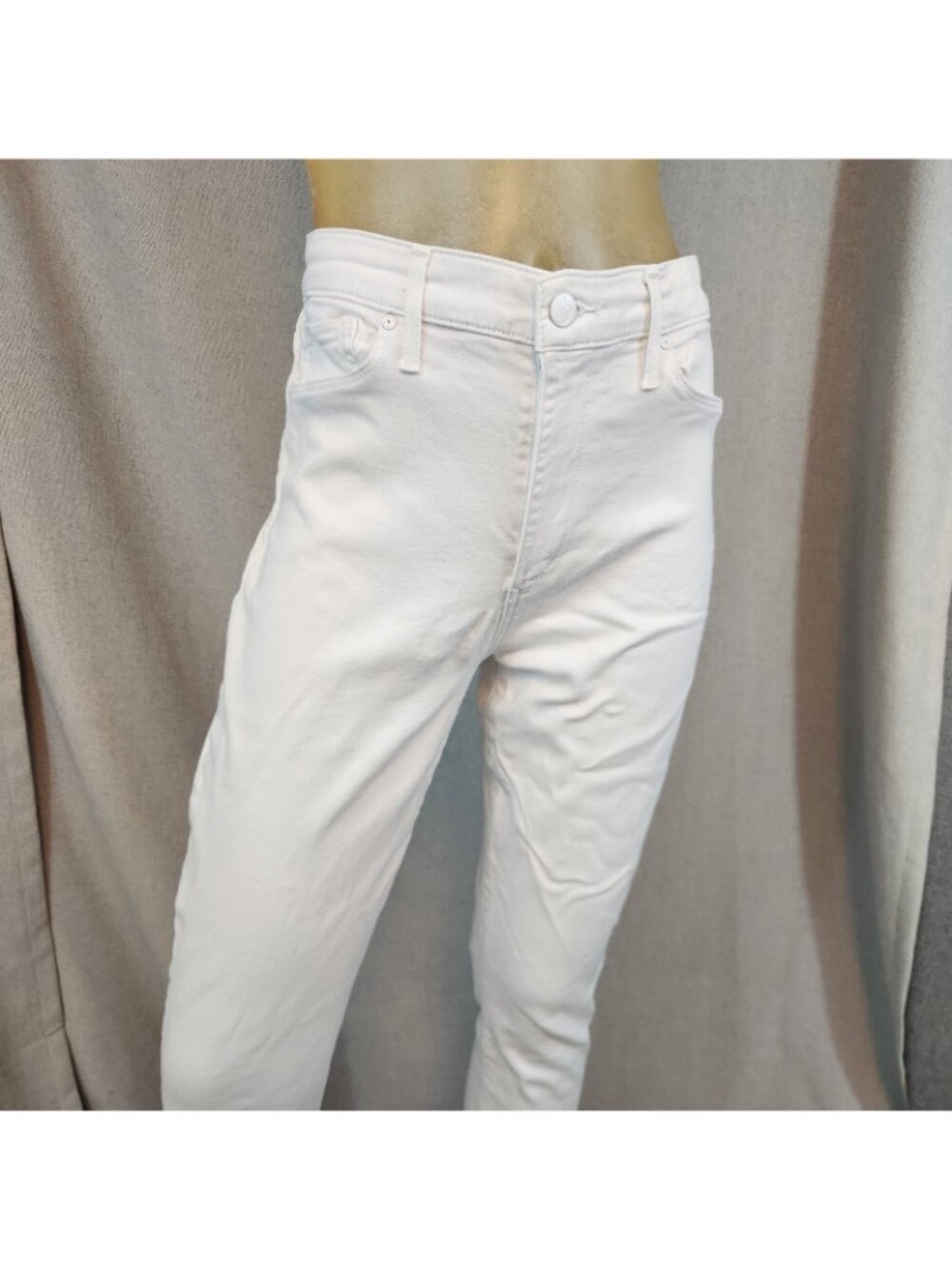 Joes Jeans JJ White Skinny Mid Rise Denim Blue Jeans Size 4 SMALL 30 W x 27 I - Picture 2 of 8